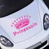 Aufkleber - Autoaufkleber "Prinzessin" 60cm x 36cm pink - Produktbild-Vorschau 1