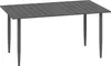 Outsunny tuintafel, 150x90 cm, balkon tafel van staal, Productafbeelding-voorbeeld 11