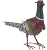 Gartenfigur aus Metall Fasan 64x20x40 cm Produktbild-Vorschau 12