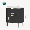 Nachttisch 'Olvehok' 2er Set 55 x 52 x 38 cm mit 2 Produktbild-Vorschau 3