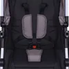 vidaXL 3-in-1 Kinderwagen Aluminium Grau und Schwarz Produktbild-Vorschau 9
