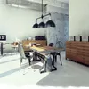 Steinhauer Pendelleuchte Brooklyn 3-flammig Schwarz Matt/ Produktbild-Vorschau 2