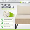 Juskys Polyrattan Lounge Santorini - Sitzecke mit Produktbild-Vorschau 3