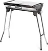 A portable barbecue grill with foldable legs, shown against a white background. Produktbild-Vorschau