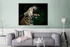 MuchoWow® Poster Panther - Schwarz - Zähne 120x90 cm - Produktbild-Vorschau 5