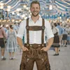 Pantaloni corti in pelle tradizionale da uomo PAULGOS - HK6 Anteprima dell’immagine prodotto 7