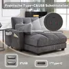 MODFU Schlafsofa Relaxsofa Loungesofa Polstermöbel Ecksofa  Produktbild-Vorschau 4