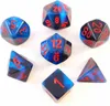 Chessex 7-Würfelset  Gemini Polyhedral Black-Starlight/Red Produktbild-Vorschau 2