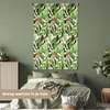 MuchoWow® Wandteppich Wandbehang Blumen - Hibiskus - Vogel Produktbild-Vorschau 4