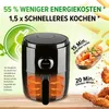 GOURMETmaxx Heißluftfritteuse 3l  8 verschiedene Programme Produktbild-Vorschau 12