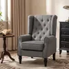 HOMCOM Losse fauteuil, relaxstoel, individuele stoel met Productafbeelding-voorbeeld 2