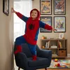 Onesie Kigurumi Pigiama Spider-Man Costume da travestimento Anteprima dell’immagine prodotto 3