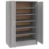 vidaXL Szafka na buty Szara Sonoma 60x35x92 cm Materiał Podgląd zdjęcia produktu 1