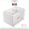 THERM-BOX Styroporbox 61W Innen: 53x33x34cm Wand: 3cm Produktbild-Vorschau 2