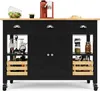 MODFU Îlot de Cuisine - Meuble de Cuisine Mobile avec Voir les images du produit 6