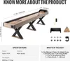 SucceBuy 11,5 Fuß Shuffleboard- und Bowling-Kombitisch Produktbild-Vorschau 7