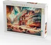CALVENDO Puzzle Petra - Das rosa Stadtjuwel (Neues Produktbild-Vorschau 2