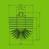 Bürstenking WC Ersatzbürstenkopf, 75 mm, Produktbild-Vorschau 7