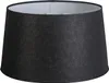 Lampenschirm aus Leinen Schwarz 35 cm Produktbild-Vorschau 1