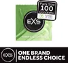 EXS Prezerwatywy prążkowane, kropkowane i rozszerzane - 100 Podgląd zdjęcia produktu 2