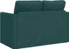 vidaXL Bodensofa mit Schlaffunktion Dunkelgrün 112x174x55 Produktbild-Vorschau 14