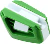 A close-up studio shot of a green and white car windshield wiper repair tool. Produktbild-Vorschau