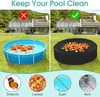Poolabdeckung Rund für Hundepool, 160 x 30cm Wasserdicht Produktbild-Vorschau 3