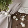 Serviettenschnalle mit Perlen Serviettenhalter Silber 12 Produktbild-Vorschau 2
