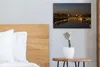 MuchoWow® - Leinwandbilder - Bremen - Skyline - Nacht, Produktbild-Vorschau 4