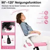 Bürostuhl ergonomisch mit Mesh-Rückenlehne, 90° klappbare Produktbild-Vorschau 2
