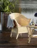 Fauteuil en rotin "Nature" fait main, chaise en rotin avec Voir les images du produit 1