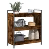 vidaXL Kuchyňský vozík kouřový dub 70x30x82 cm materiál na Náhled obrázku produktu 5