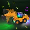 Bagger Spielzeug, Automatisch Gehend Mit Ton Und Licht Produktbild-Vorschau 2