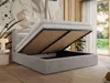 MKS MEBLE Polsterbett Doppelbett mit Holzlattenrost GOLD 5 Produktbild-Vorschau 4