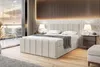 A bedroom scene with a king-size bed, nightstands, and a balcony view. Produktbild-Vorschau
