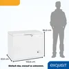 Exquisit Gefriertruhe GT200-HE-040C weiss | Nutzinhalt: 198 Produktbild-Vorschau 6