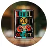 Blechschild 20 Schild Geburtstag - LEVEL 20 COMPLETE - Deko Produktbild-Vorschau 11