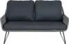 SIENA GARDEN Kansas Lounge 2er Bank, grau Produktbild-Vorschau 2