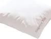 A white pillow with text on it. Náhled obrázku produktu