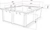 Piscine bois rectangle " Caimans 140 " - 4.10 x 3.00 x 1.39 Voir les images du produit 3