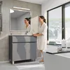 Waschtisch mit Unterschrank Badschrank Sink Gäste WC Produktbild-Vorschau 2