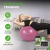 Tunturi Anti Burst Fitness Ball con Pompa - Yoga Ball 65 cm Anteprima dell’immagine prodotto 7