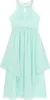 Mädchen Prinzessin Abendkleid Gr. 152 Cm Neckholder Strass Produktbild-Vorschau 4