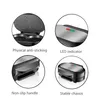 A collage of four close-up images showcasing different features of a hamburger maker. Podgląd zdjęcia produktu