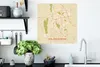 MuchoWow® Poster Karte - Jahrgang - Hildesheim - Stadtplan Produktbild-Vorschau 3