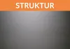 An orange banner with the word 'STRUKTUR' is at the top of the image, above a textured gray surface. Náhled obrázku produktu