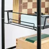 HOMCOM Servírovací vozík s 5 policami, 5 košíkmi a Náhľad obrázku produktu 9