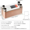 SucceBuy 50-Platten-Verlöteter Plattenwärmetauscher, 5"x Produktbild-Vorschau 7