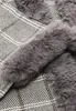 Poncho Dulcey pour femme - Blanc, M Voir les images du produit 3