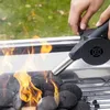 Ręczna dmuchawa z korbką – rozpalarka do grilla, kominka, Podgląd zdjęcia produktu 6